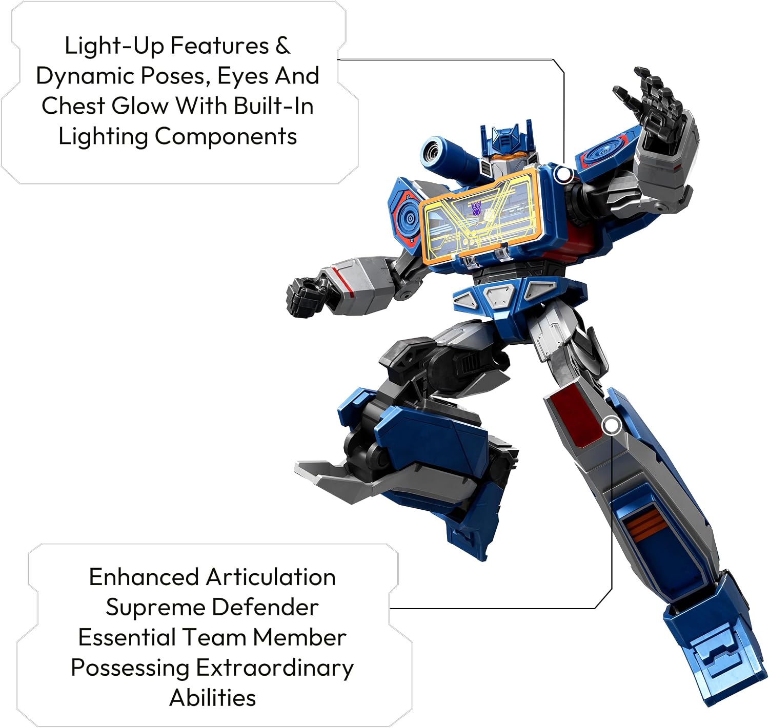 BLOKEES Transformers Classic Class 17 Transformers One Soundwave