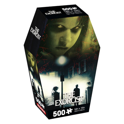 The Exorcist Puzzle Coffin Box (500 Pieces Jigsaw Puzzle) - 14x19 Inches