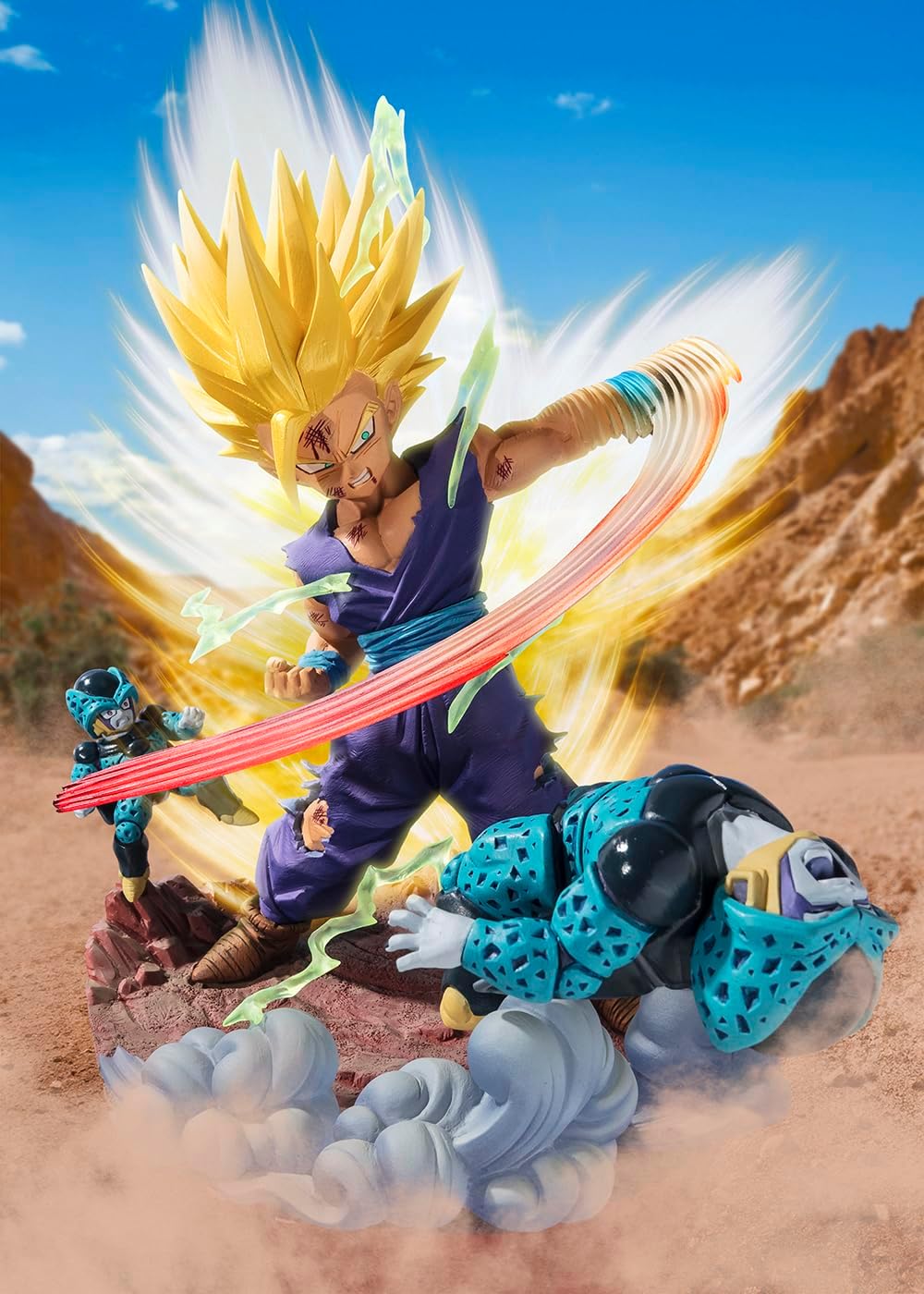 Tamashii Nations Figuarts ZERO - Dragon Ball Z - [Extra Battle] Super Saiyan 2 Son Gohan -Anger Exploding Into Power!!, Bandai Spirits Collectible Figure