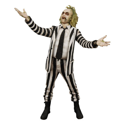 Beetlejuice Striped Suit 1/4 Scale Action Figure