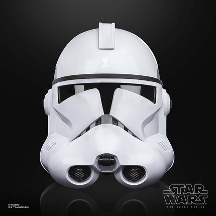 STAR WARS The Black Series Phase II Clone Trooper Premium Electronic Helmet, The Clone Wars Roleplay Collectible