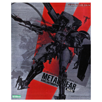 Kotobukiya - 1/100 Scale Metal Gear Solid Metal Gear Sahelanthropus Black Model Kit
