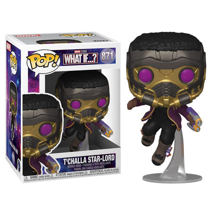 Funko Pop! Marvel #871: What If...? - T'Challa as Star-Lord