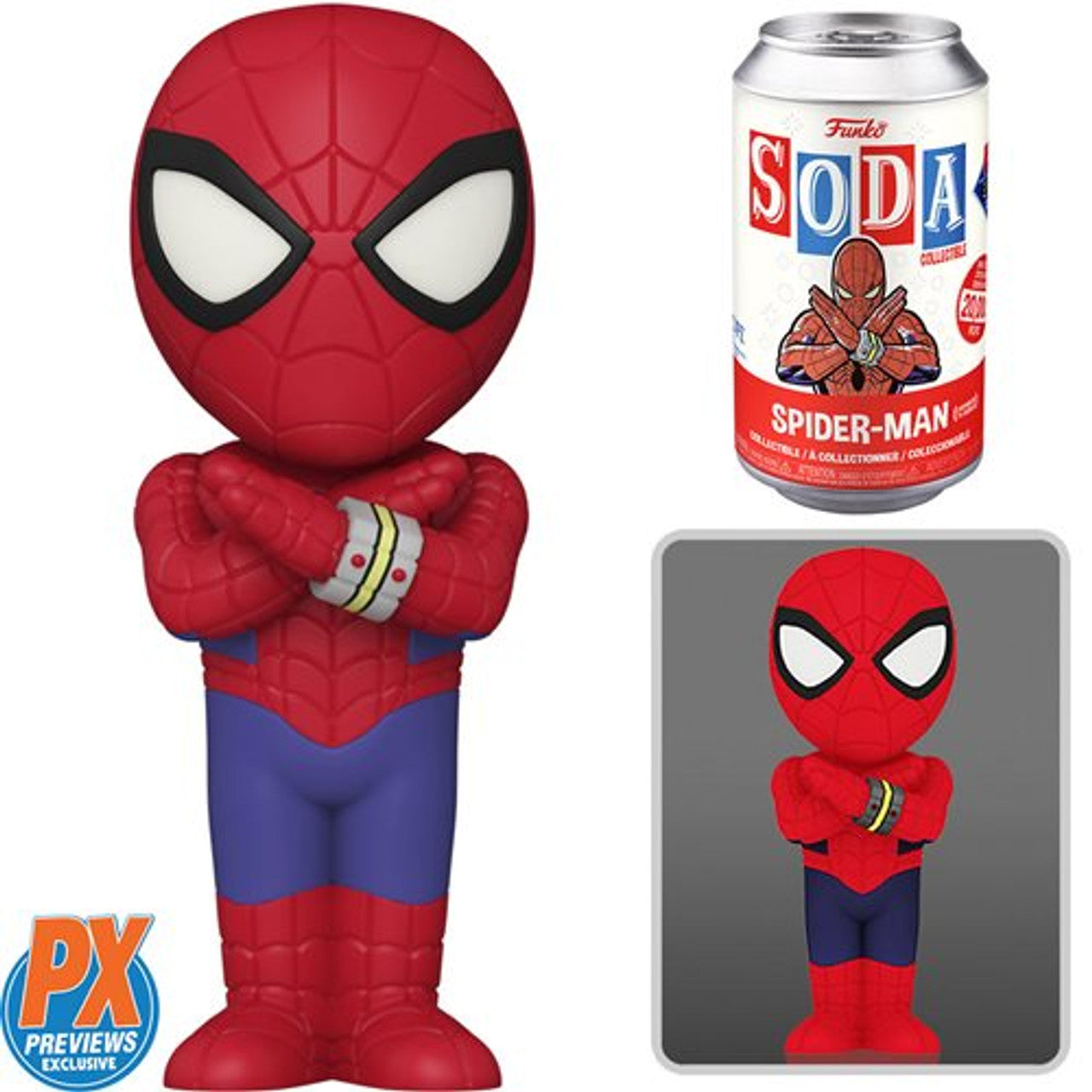 Funko SODA: Marvel Comics - Spider-man (Japan TV Show) PX Previews Exclusive