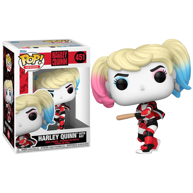 Funko POP! Heroes #451: Harley Quinn - Harley Quinn with Bat