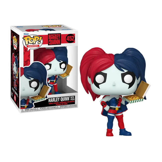 Funko POP! Heroes #452: Harley Quinn - Harley Quinn with Pizza