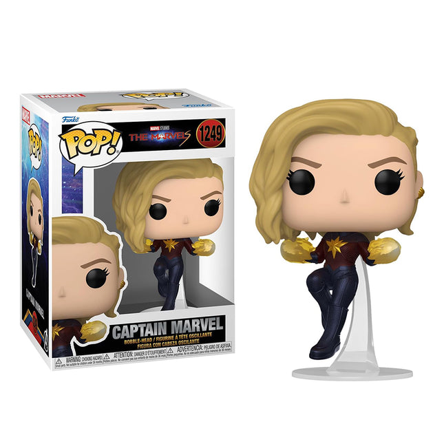 Funko POP! Marvel #1249: The Marvels - Captain Marvel