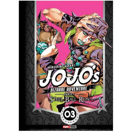 Jojo's Bizarre Adventure Part 7 Steel Ball Run Vol 03 (PANINI) Paperback (SPANISH EDITION)