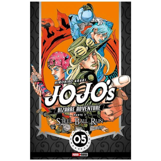 Jojo's Bizarre Adventure Part 7 Steel Ball Run Vol 05 (PANINI) Paperback (SPANISH EDITION)