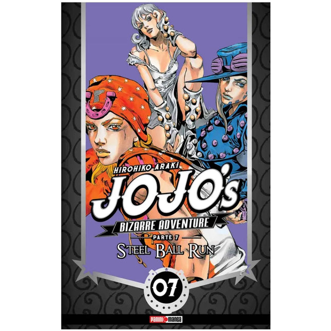 Jojo's Bizarre Adventure Part 7 Steel Ball Run Vol 07 (PANINI) Paperback (SPANISH EDITION)