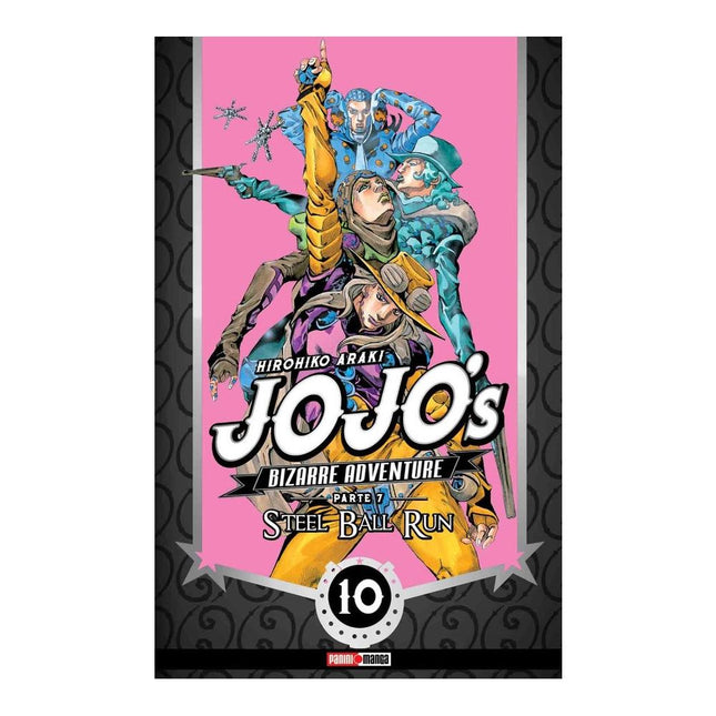 Jojo's Bizarre Adventure Part 7 Steel Ball Run Vol 10 (PANINI) Paperback (SPANISH EDITION)