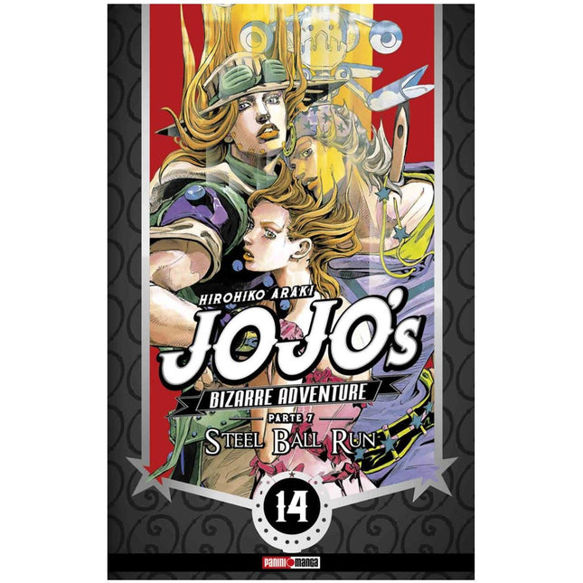 Jojo's Bizarre Adventure Part 7 Steel Ball Run Vol 14 (PANINI) Paperback (SPANISH EDITION)