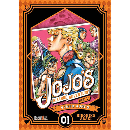 Jojo's Bizarre Adventure, Part V: Vento Aureo Vol. 01 (IVREA) Paperback (SPANISH EDITION)
