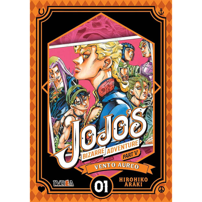 Jojo's Bizarre Adventure, Part V: Vento Aureo Vol. 01 (IVREA) Paperback (SPANISH EDITION)