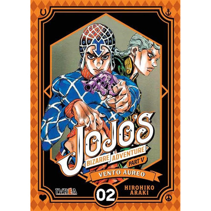 Jojo's Bizarre Adventure, Part V: Vento Aureo Vol. 02 (IVREA) Paperback (SPANISH EDITION)