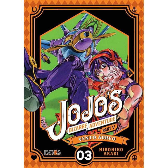 Jojo's Bizarre Adventure, Part V: Vento Aureo Vol. 03 (IVREA) Paperback (SPANISH EDITION)