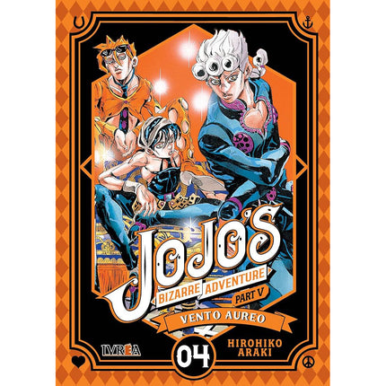 Jojo's Bizarre Adventure, Part V: Vento Aureo Vol. 04 (IVREA) Paperback (SPANISH EDITION)
