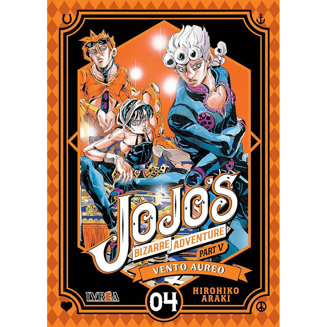 Jojo's Bizarre Adventure, Part V: Vento Aureo Vol. 04 (IVREA) Paperback (SPANISH EDITION)
