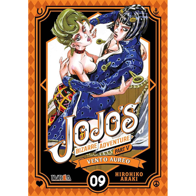 Jojo's Bizarre Adventure, Part V: Vento Aureo Vol. 09 (IVREA) Paperback (SPANISH EDITION)