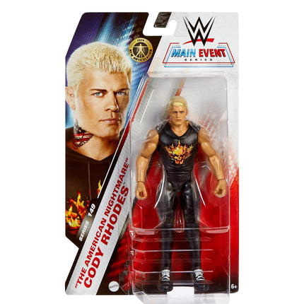 Mattel WWE Action Figure, 6-inch Collectible Cody Rhodes with 10 Articulation Points