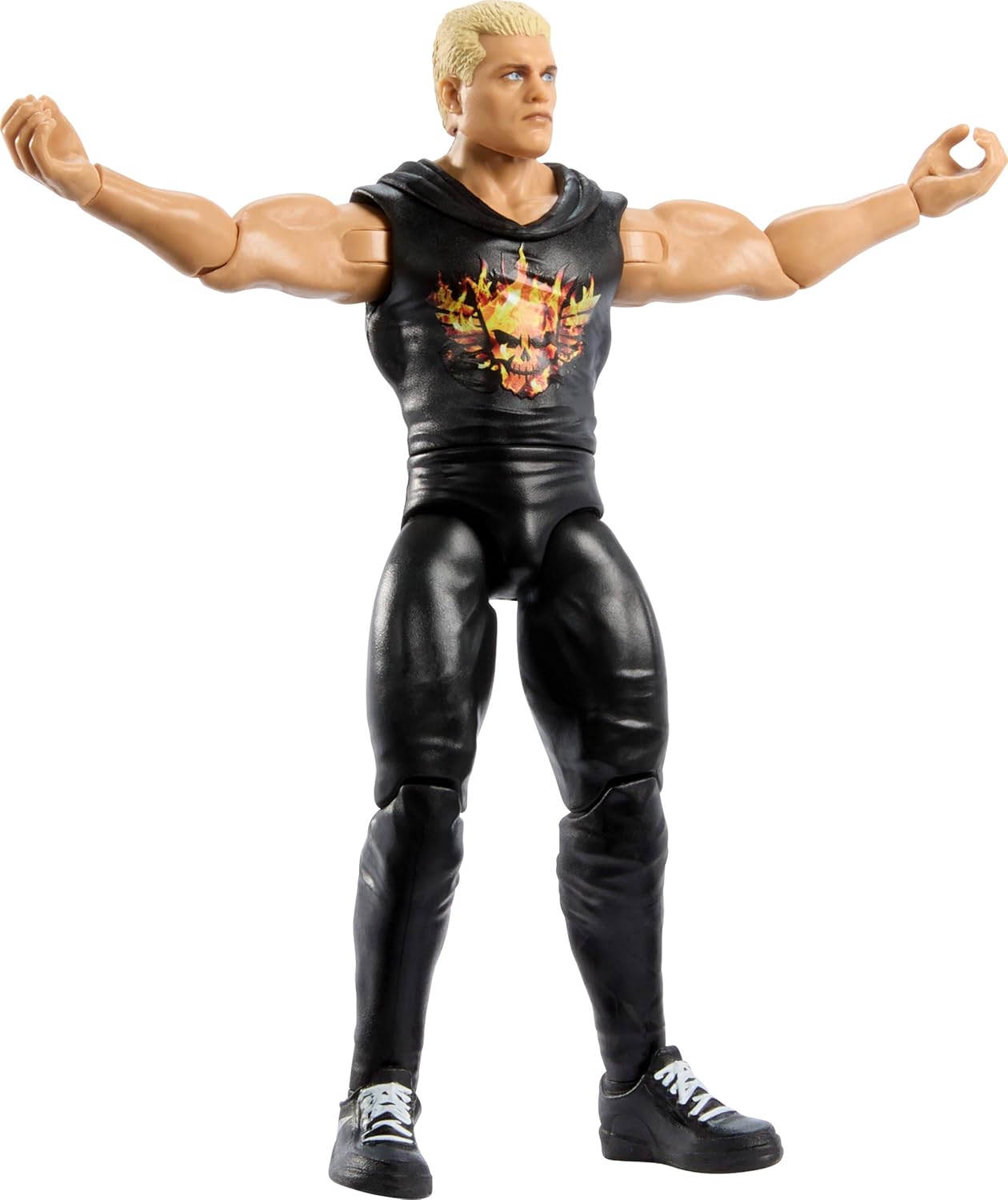 Mattel WWE Action Figure, 6-inch Collectible Cody Rhodes with 10 Articulation Points