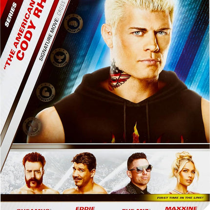 Mattel WWE Action Figure, 6-inch Collectible Cody Rhodes with 10 Articulation Points