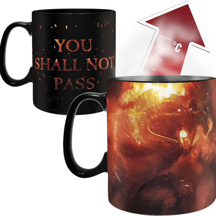 Lord of The Rings - Heat Change Mug - 460ml - You Shall Not Pass