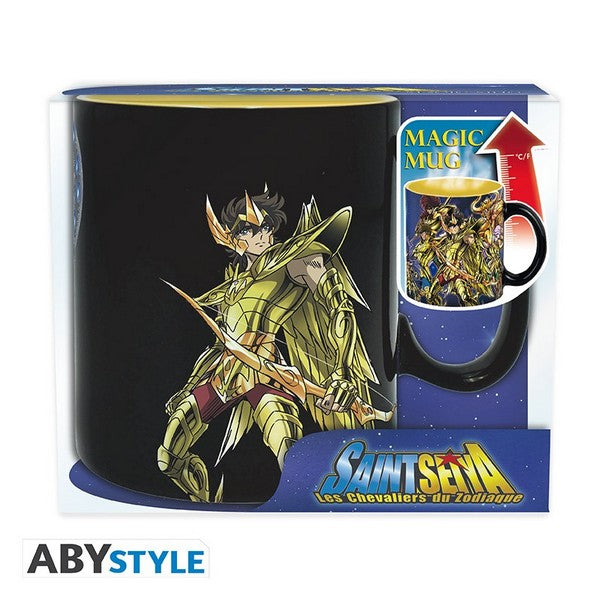 Saint Seiya - Gold Saints Heat Chainging Mug 460ml