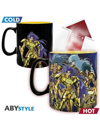 Saint Seiya - Gold Saints Heat Chainging Mug 460ml