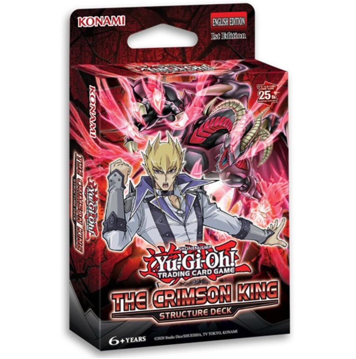 el mejor deck de yugioh del mundo Yu-Gi-Oh! TCG: The Crimson King Structure Deck (SPANISH EDITION)