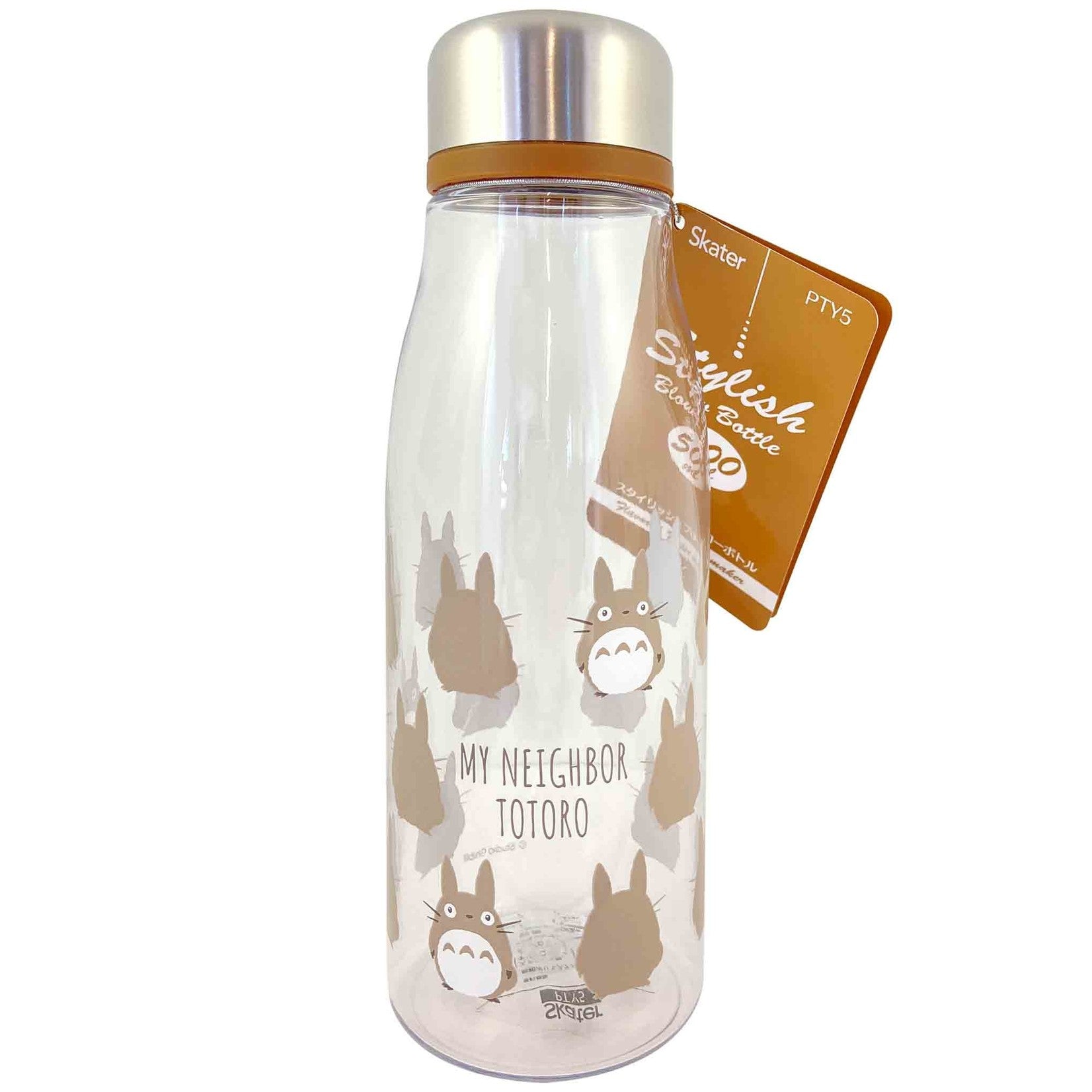 My Neighbor Totoro Silhouette Water Bottle Direct Drinking Water Bottle with infuser (16.91oz)