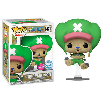 Funko POP! Animation #1471: One Piece - Choppermon, Special Edition (Flocked)