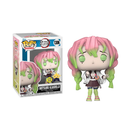 Funko POP Animation #1306: Demon Slayer - Mitsuri Kanroji, Fundom Exclusive Glow In The Dark