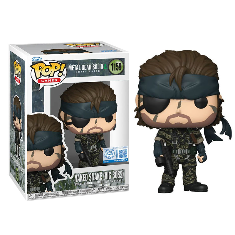 Funko POP! Games #1159: Metal Gear Solid - Naked Snake (Big Boss) "Funko Special Edition":......................................................