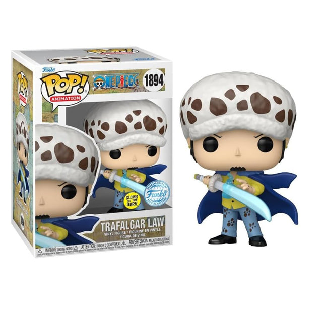 Funko POP! Animation #1894: One Piece - Trafalgar Law (Funko Special Edition / Glow in The Dark)
