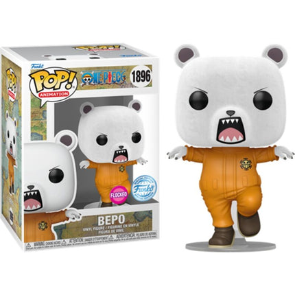 Funko POP! Animation #1896: One Piece - Bepo (Funko Special Edition / Flocked)