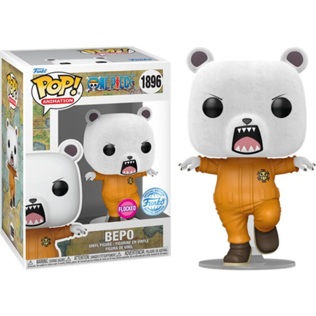 Funko POP! Animation #1896: One Piece - Bepo (Funko Special Edition / Flocked)