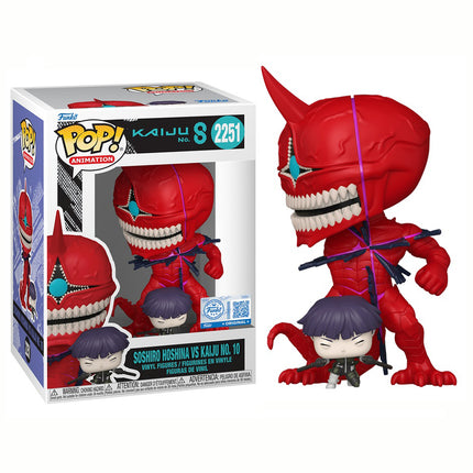 Funko POP! Animation #2251: Kaiju Nº 8 - Soshiro Hoshin vs Kaiju No. 10 "Funko Special Edition"