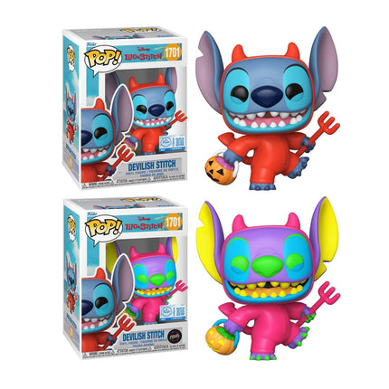 Funko POP!  #1701: Lilo and Stitch - Devilish Stitch (Funko Special Edition)