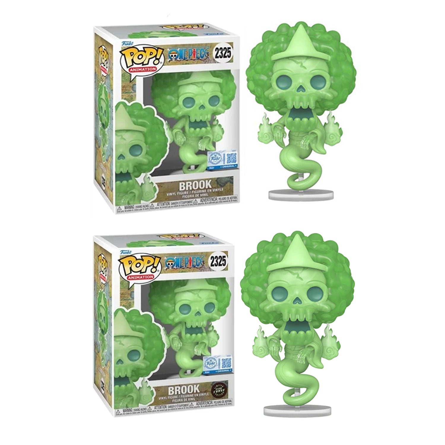 Funko POP! Animation #2325: One Piece - Brook (Funko Special Edition)