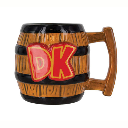 Donkey Kong Barrel Shaped Mug