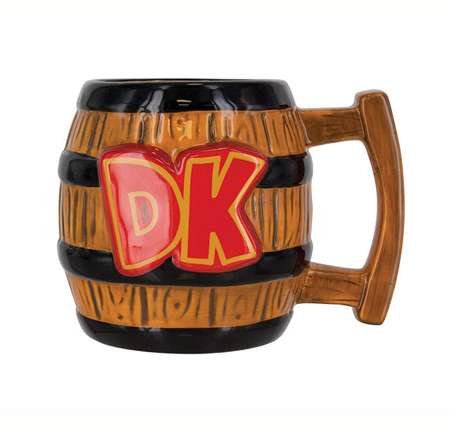 Donkey Kong Barrel Shaped Mug