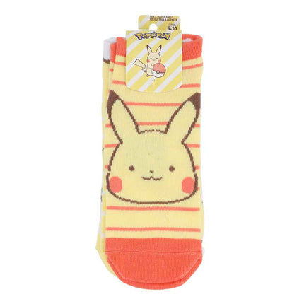 Pokemon Pikachu 5 Pair Ankle Socks