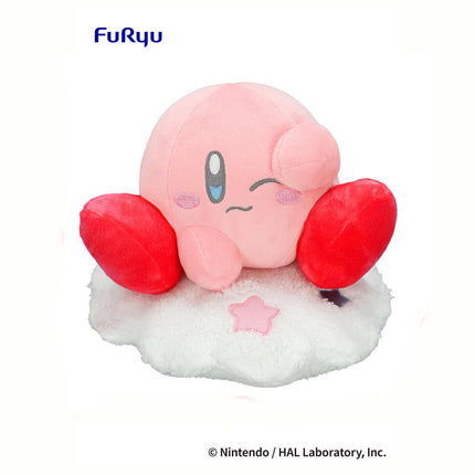 Furyu Prize Kirby on the Cloud Plush Doze Off Ver. 10.5-inch Stuffed Plush