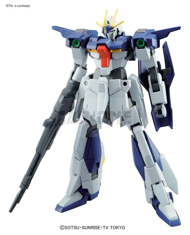 Bandai Hobby - 1/144 HG Gundam Build Fighters, Lightning Gundam Team Try Fighters Yuuma Kousaka Model Kit