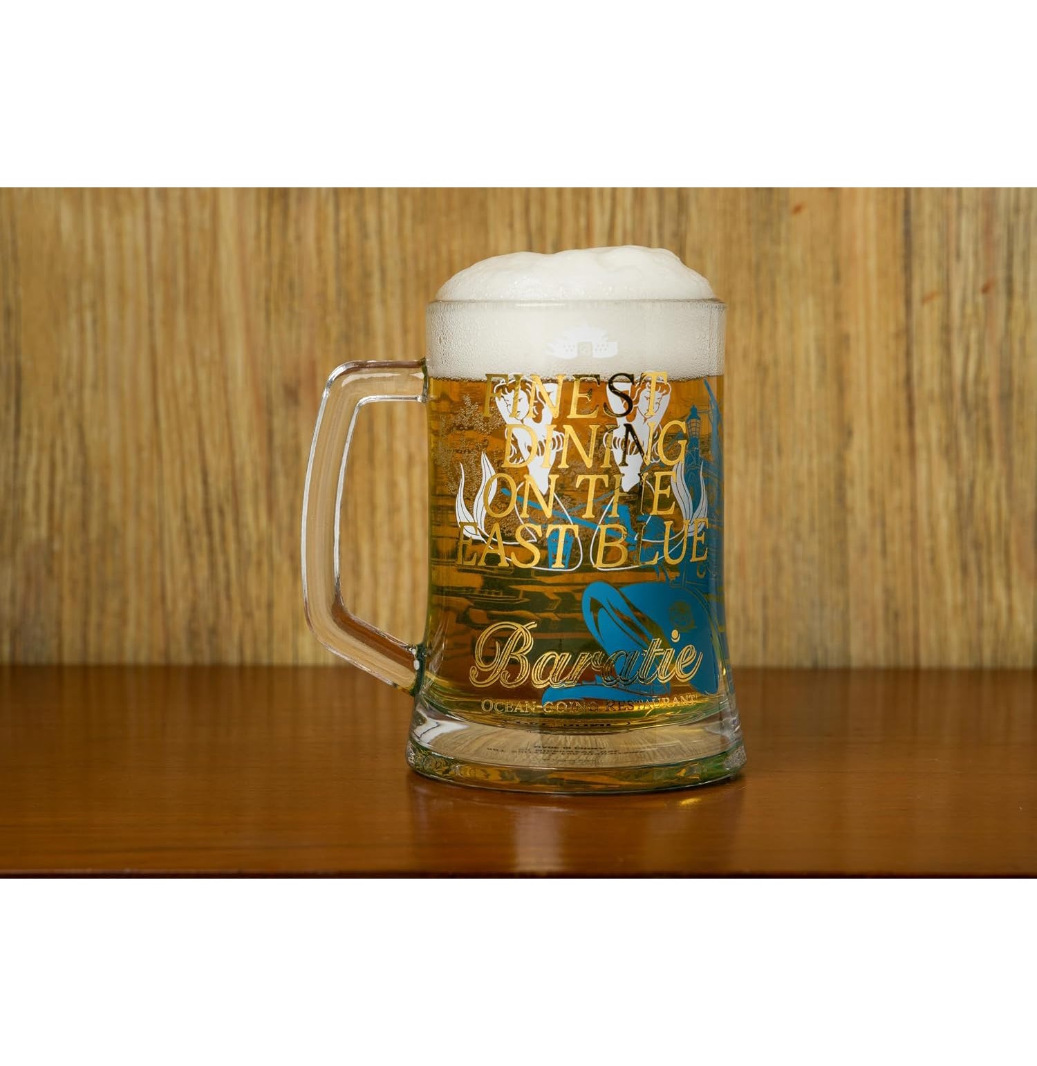 Paladone One Piece Baratie Glass Stein with Handle 500ml