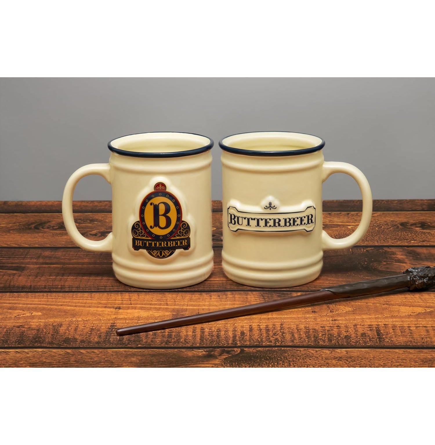 Paladone Harry Potter Butterbeer Mug, Officially Licensed Wizarding World Collectible, 350ml Ceramic Cup for Coffee
