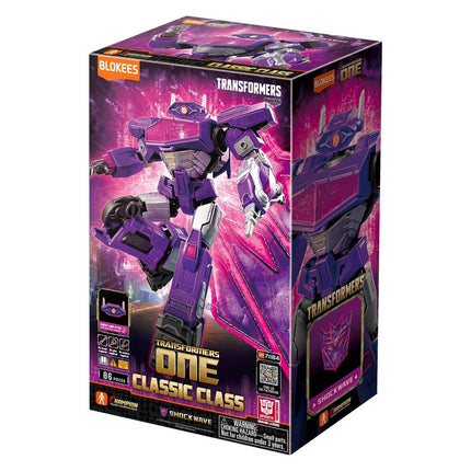 BLOKEES Transformers Classic Class 18 Transformers One Shockwave Model Kit