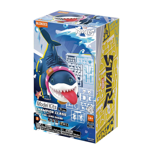 BLOKEES - Marvel Rivals, Jeff the Land Shark, Model Kit