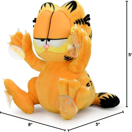 Kidrobot Garfield 8 Inch Suction Cup Window Clinger - Relaxed